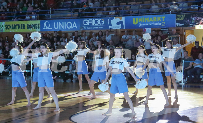 Basketball Superliga 2023/24, 3.Plazierungsrunde Gmunden Swans vs. Flyers Wels


