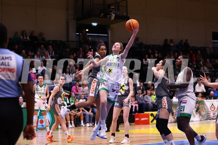 23.03.2024, Graz, Raiffeisen Sportpark, Basketball Damen Superliga 2023/24, Semifinale, Spiel 2, UBI Holding Graz - BK Raiffeisen Duchess Klosterneuburg, 23.03.2024, Graz, Raiffeisen Sportpark, Basketball Damen Superliga 2023/24, Semifinale, Spiel 2, UBI Holding Graz - BK Raiffeisen Duchess Klosterneuburg,