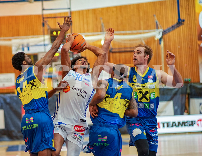 Basketball Superliga 2024/25, 6.Plazierungsrunde Oberwart Gunners vs. UBSC Graz


