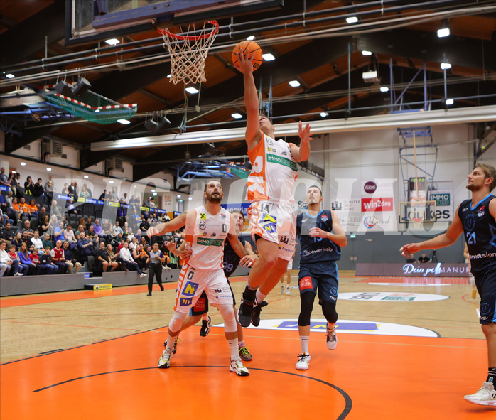 Basketball Superliga 2023/24, Grunddurchgang 4.Runde Klosterneuburg Dukes vs. Vienna Timberwolves