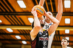 Basketball, Basketball Zweite Liga 2024/25, Grunddurchgang 17.Runde, Mattersburg Rocks, Mistelbach Mustangs, #mm21#
