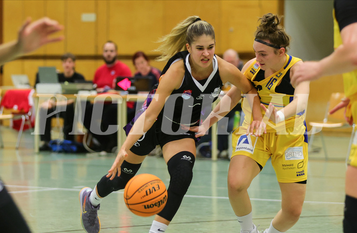 Basketball Damen Superliga 2023/24, Grunddurchgang 3.Runde Vienna United vs. SKN St.Pölten


