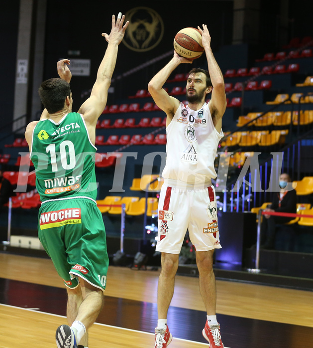 Basketball Superliga 20120/21, Grunddurchgang 5.Runde BC Vienna vs. Kapfenberg Bulls