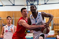 Basketball, ABL 2016/17, Playoff HF Spiel 1, Oberwart Gunners, WBC Wels, Christopher McNealy (8)