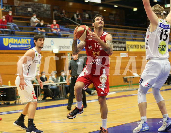 Basketball Superliga 2020/21, Grunddurchgang 18.Runde Gmunden Swans vs. BC Vienna