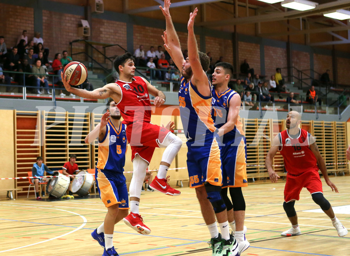 Basketball Zweite Liga 2020/21, Grunddurchgang 1.Runde Mistelbach Mustangs vs. BBU Salzburg


