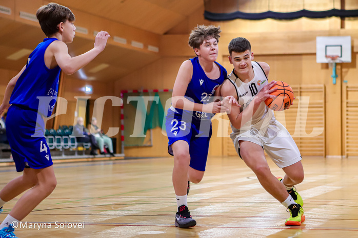 09.11.2024 Österreichischer Basketballverband 2024/25, SLMU14, Basket Flames WAT vs STARS Basketball