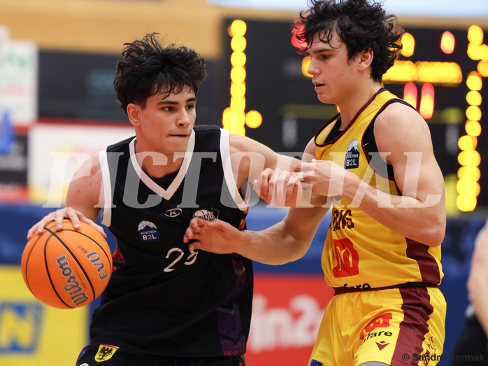 Basketball Zweite Liga 2024/25, Grunddurchgang 16.Runde Traiskirchen Lions NextGen vs. Vienna United