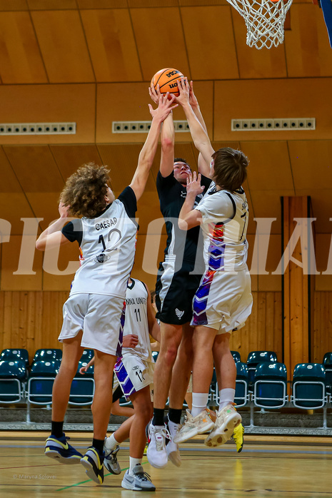 01.12.2024 Österreichischer Basketballverband 2024/25, SLMU16, Post SV Wien vs. Swarco Raiders