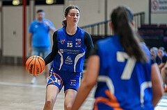 27.04.2025 Österreichischer Basketballverband 2024/25, SLWU16 VF Basket Flames UNION vs. DBB  Basketgirls Wels