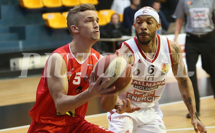 Basketball ABL 2016/17, Grunddurchgang 34.Runde BC Vienna vs. Oberwart Gunners