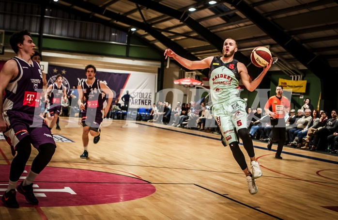 Basketball 2.Bundesliga 2017/18, Grundurchgang 19.Runde D.C. Timberwolves vs. Villach Raiders


