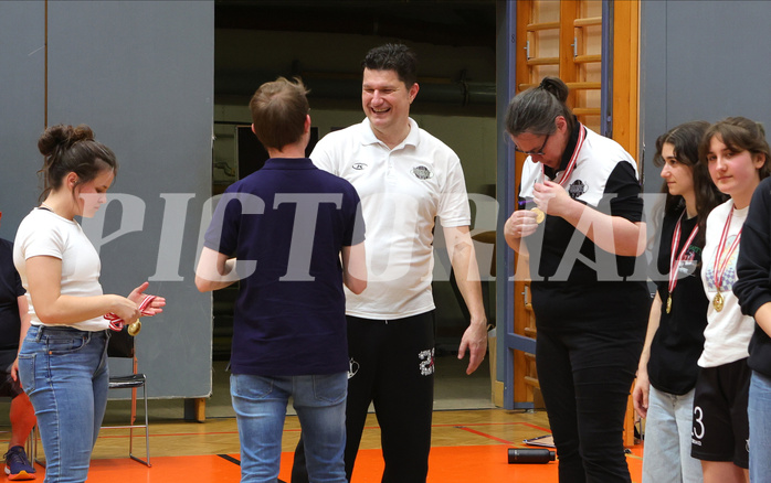 Superliga 2022/23, WU19 Finale, Siegerehrung Basketduchess Klosterneuburg vs. Vienna United


