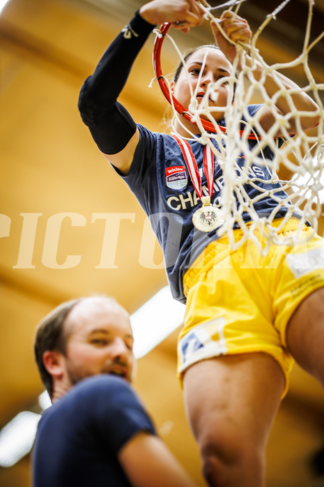 Basketball, Win2Day Basketball Damen Superliga 2023/24, Playoff, Finale Spiel 3, SKN St. Pölten, UBI Graz, 