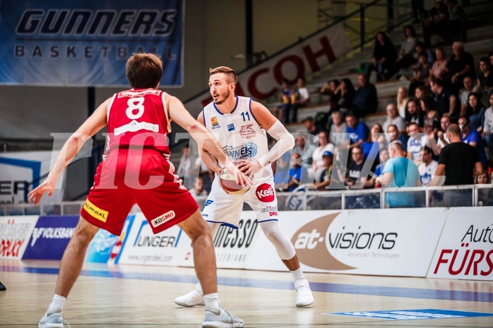 Basketball, ABL 2018/19, Grunddurchgang 1.Runde, Oberwart Gunners, BC Vienna, Hayden Lescault (11)