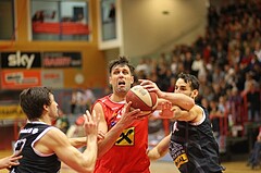 Basketball ABL 2014/15 Grunddurchgang 17.Runde Traiskirchen Lions vs. WBC Wels