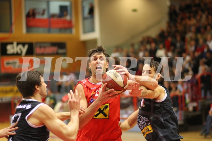 Basketball ABL 2014/15 Grunddurchgang 17.Runde Traiskirchen Lions vs. WBC Wels