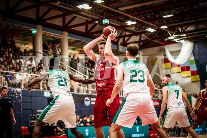 Basketball, FIBA EuroBasket 2025 Qualifiers , , AUSTRIA, IRELAND, Jakob PÖLTL (12)