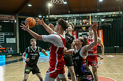 04.05.2025 Österreichischer Basketballverband 2024/25, SLMU19 BC Vienna vs. Vienna United