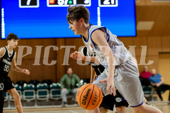 09.03.2025 Österreichischer Basketballverband 2024/25, SLMU14, STARS Basketball vs Vienna United 09.03.2025 Österreichischer Basketballverband 2024/25, SLMU14, STARS Basketball vs Vienna United