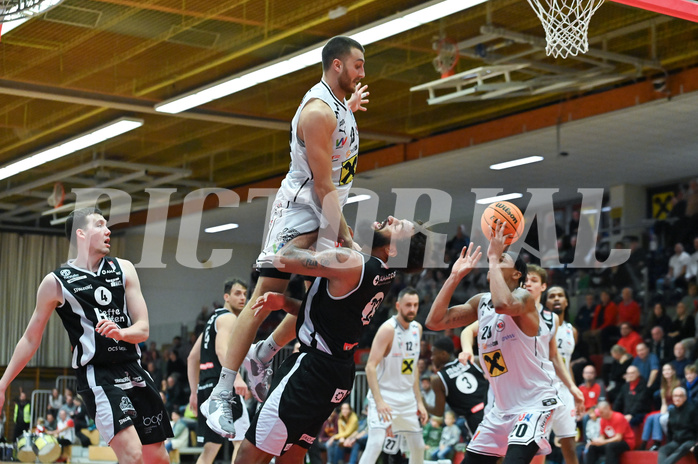 Basketball Superliga 2023/24, Grunddurchgang 10. Runde Flyers Wels, Kapfenberg,

