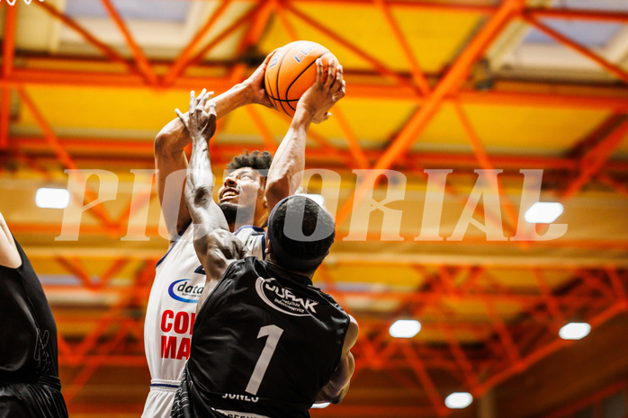 Basketball, win2day Basketball Superliga 2024/25, Qualifikationsrunde 4
, BBC Nord Dragonz, Kapfenberg Bulls, Jalen Green (22)