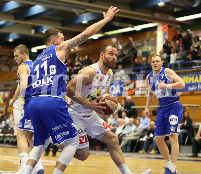 Basketball ABL 2018/19, Grunddurchgang 25.Runde Gmunden Swans vs. Oberwart Gunners