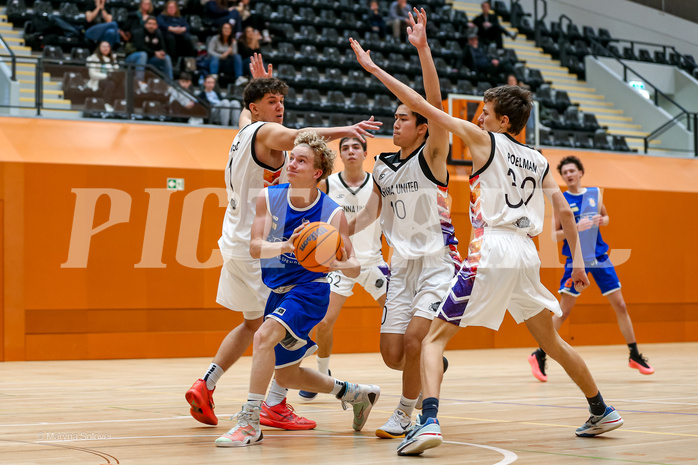 19.01.2025 Österreichischer Basketballverband 2024/25, SLMU19, SU Döbling vs. BBU Salzburg