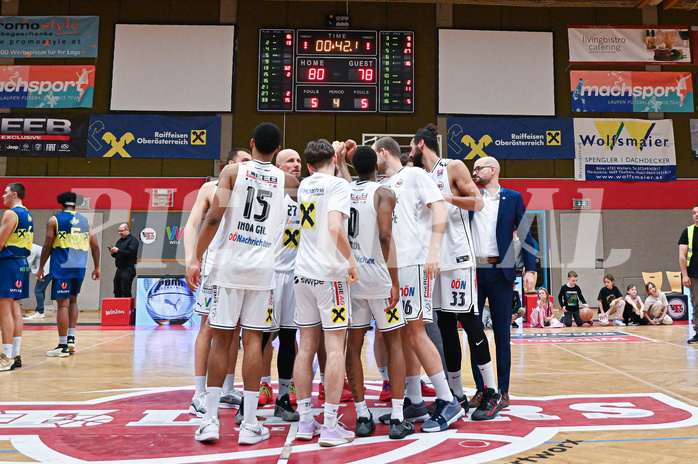 Basketball, Superliga 2024/25, 9. Plazierungsrunde, Flyers Wels vs. UBSC Graz,