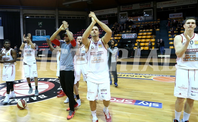 Basketball ABL 2016/17, Grunddurchgang 22.Runde BC Vienna vs. Traiskirchen Lions


