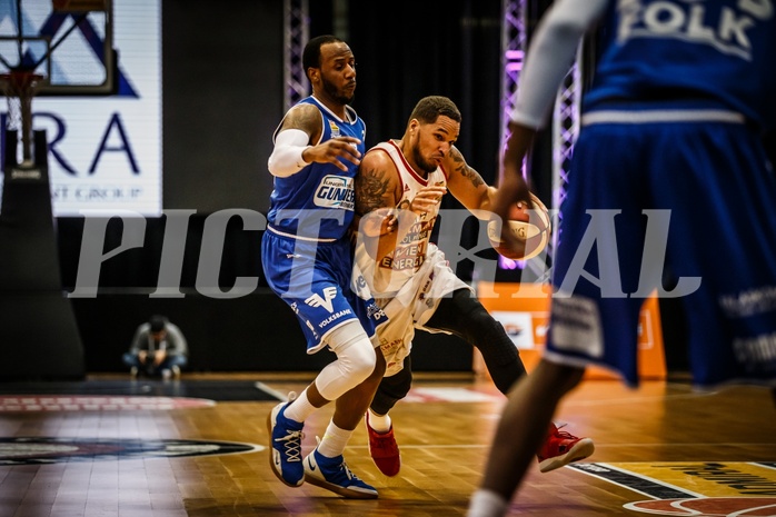Basketball, ABL 2018/19, Playoff VF Spiel 3, BC Vienna, Oberwart Gunners, Jason Detrick (19)