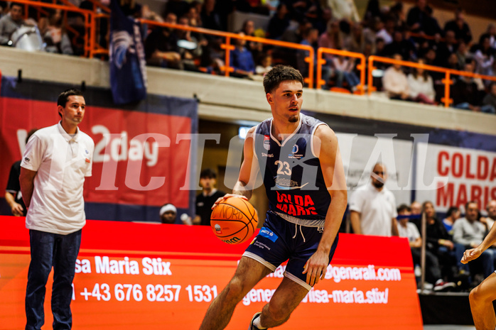 Basketball, win2day Basketball Superliga 2024/25, Grunddurchgang Runde 2, BBC Nord Dragonz, Klosterneuburg Dukes, Dogus Demirel (23)