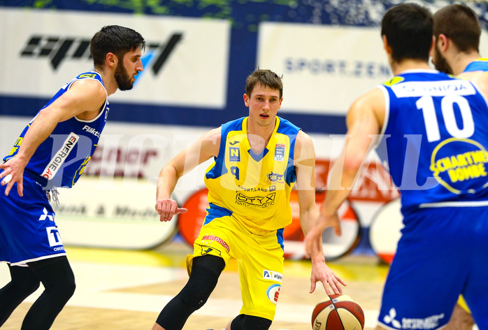 Basketball Superliga 20120/21, Grunddurchgang 17.Runde SKN St.Pölten vs. Gmunden Swans
