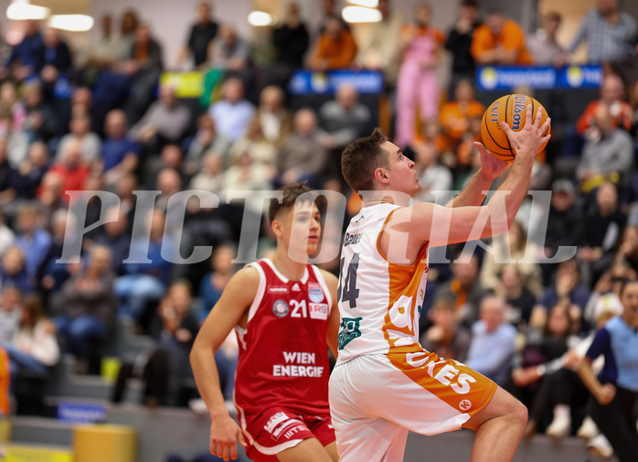 Basketball Superliga 2024/25, Grunddurchgang 15.Runde Klosterneuburg Dukes vs. BC Vienna