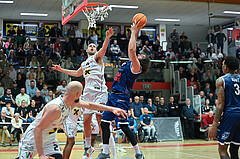 Basketball, Superliga 2024/25, Grunddurchgang 17.Runde, Flyers Wels vs. BBC Nord Dragonz,
