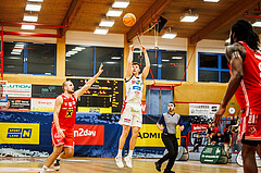 Basketball, win2day Basketball Superliga 2024/25, Grunddurchgang 8.Runde, SKN St. Pölten, Flyers Wels, Janis Tomaschek (99)