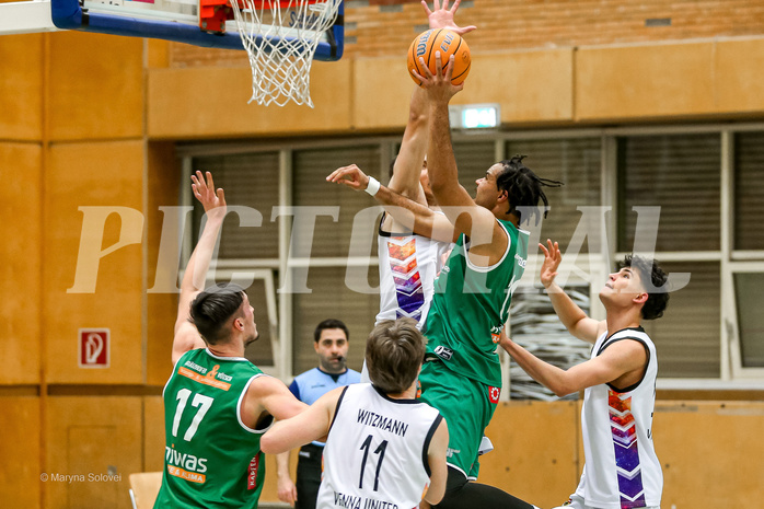 Basketball Zweite Liga 2024/25, Grunddurchgang 14.Runde Vienna United vs. Future Team Steiermark


