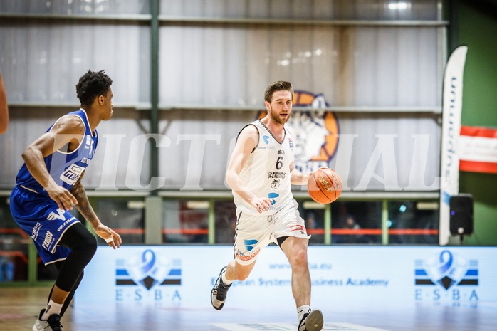 Basketball, Basketball Austria Cup 2021/22, 1/4 Finale, Vienna D.C. Timberwolves, UNGER STEEL Gunners Oberwart, Nemanja Nikolic (6)