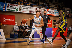 Basketball, bet-at-home Basketball Superliga 2021/22, Platzierungsrunde Spiel 8, Oberwart Gunners, UBSC Graz, Edi Patekar (9)