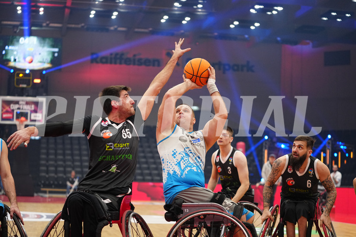 Basketball Austria Cup 2025, Final Four, Rollstuhl BB Cup Finale,  Flinkstones Graz vs Sitting Bulls Klosterneuburg


