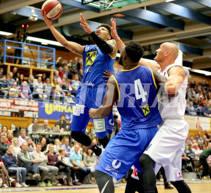 Basketball ABL 2018/19, Grunddurchgang 4.Runde Gmunden Swans vs. UBSC Graz


