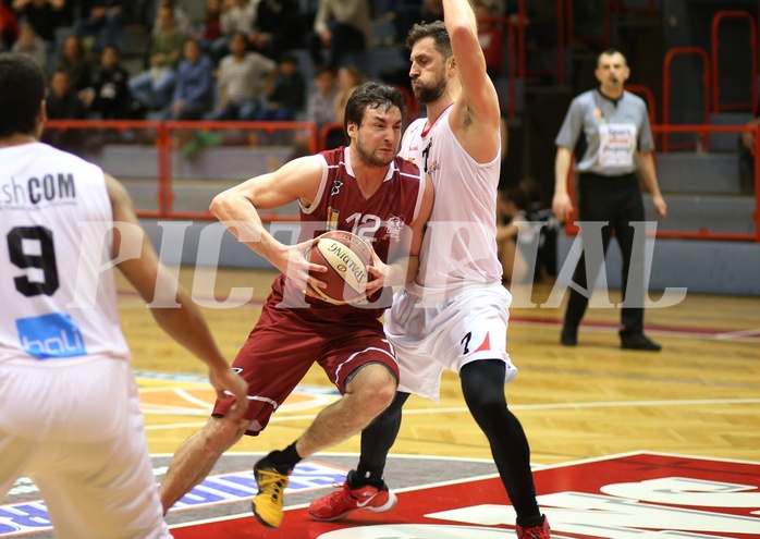 Basketball ABL 2016/17, Grunddurchgang 27.Runde Traiskirchen Lions vs. WBC wels


