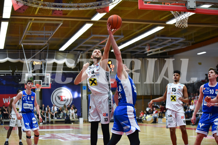 Win2Day Basketball Superliga 2022/23, 9. Plazierungsrunde, Flyers Wels, Oberwart Gunners,
