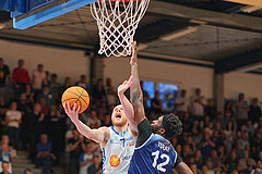 Basketball, Basketball Superliga 2024/25, Playoffs, Finale Spiel 1, Oberwart Gunners vs. BBC Nord Dragonz