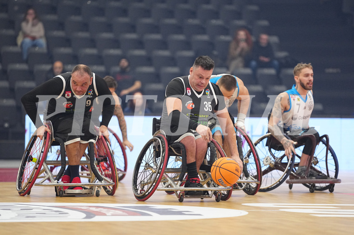 Basketball Austria Cup 2025, Final Four, Rollstuhl BB Cup Finale,  Flinkstones Graz vs Sitting Bulls Klosterneuburg


