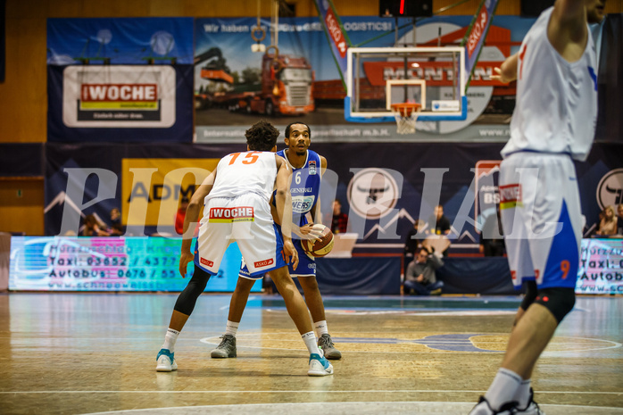 Basketball, Admiral Basketball Superliga 2019/20, Grunddurchgang 10.Runde, Kapfenberg Bulls, Oberwart Gunners, Lawrence Alexander (6)
