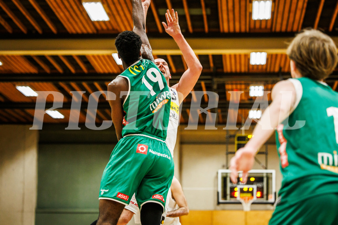 Basketball, Basketball Zweite Liga 2024/25, Grunddurchgang 19.Runde, Mattersburg Rocks, Future Team Steiermark, Corey Hallett (13)