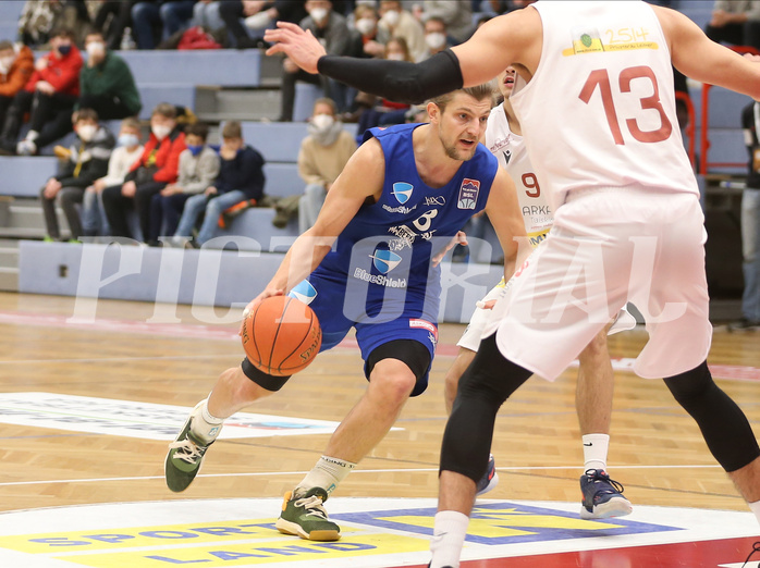 Basketball Superliaga 2021/22, Grunddurchgang 16.Runde Traiskirchen Lions vs. D.C. Timberwolves