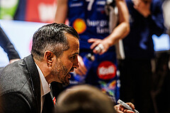 Basketball, win2day Basketball Superliga 2024/25, Grunddurchgang Runde 9, BBC Nord Dragonz, Oberwart Gunners, Matthew Otten (Head Coach)