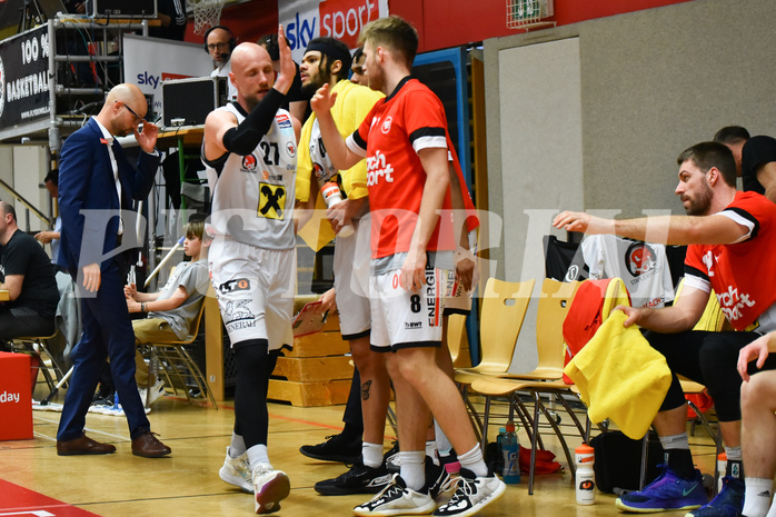Basketball Superliga 2021/22, Viertelfinale Spiel 4, Flyers Wels vs Swans Gmunden